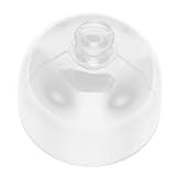 HOMSFOU 1 x 22,9 cm Glas-Kuchendeckel, runde Kuchenglocke, Servierplatte,...