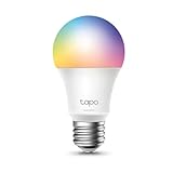 Tapo L530E alexa lampe E27, Energie sparen, Mehrfarbrige dimmbare smarte...