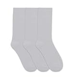 HexaFun Unisex-Socken – 100 % reine Bio-Baumwolle, Silbernes Futter, Pack...