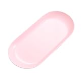 Ovale Kosmetiktabletts Aus Edelstahl Organisiert Für Die Präsentation Von...