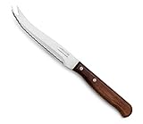 Arcos Käsemesser - Serrierte Edelstahlklinge 105 mm, Holzgriff,...