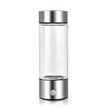 Fafeicy Wasserstoffflasche 420 Ml, USB-Wassergenerator mit 220-V-Adapter,...