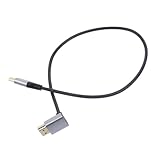 DIYEAH 0.5M Videokabel Mit Abgewinkeltem Für Monitor Hochgeschwindigkeits...