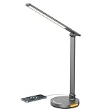 Lastar LED-Schreibtischlampe aus Metall für das Heimbüro, Tischlampe mit...