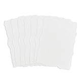 25 Blätter Büttenpapier 15 x 10cm Handgeschöpftes Papier, 300 GSM...
