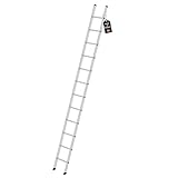PROREGAL Sprossen-Anlegeleiter 350mm ohne Traverse Made in Germany | 12...