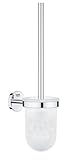 GROHE Start Cosmopolitan, Toilettenbürstenset WC ohne Bohren (Klobürste...
