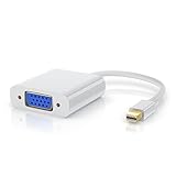 CSL - Mini DisplayPort auf VGA Adapter Full HD - für Apple PC Grafikkarten...