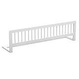 CADANI BAR Bettgitter Rausfallschutz klappbar aus Holz – faltbares...