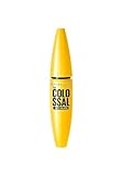 Maybelline New York Schwarze Wimperntusche mit Collagen für voluminöse...