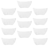 HOMSFOU 100 Stück Nackenpapier Vliesstoff Toner Maskentücher für Spa und...