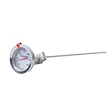 MOUMOUTEN Frittierthermometer Mit Genauer Ablesung, 30,5 Cm Langes...