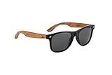 AlpDeer Holz Sonnenbrille Walnuss Damen und Herren UV400 Polarisiert...