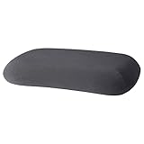 IKEA TÖCKENFLY Kissenbezug für ergonomisches Kissen, 29x43 cm, Grau