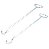 2 Stück – Haken für Plattenheber, Länge 570 mm, Ø 12 mm