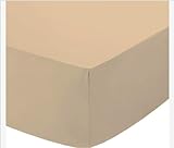 Boomerangg Spannbetttuch, superweich, pflegeleicht, Polycotton, 25 cm...