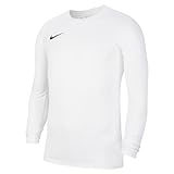 Nike Herren Nk Dry Park Vii Jsy Langarm trikot, White/Black, L EU