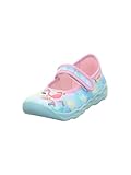 Superfit Mädchen Bubble Hausschuh, Türkis Mehrfarbig 8420, 27 EU