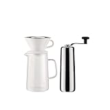 Alessi Slow coffee KT01SET - Design Slow Coffee-Set Bestehend aus...