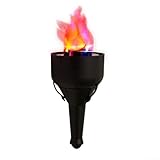 4 in 1 LED Flammenlicht Simulation Elektronische Taschenlampe Handheld...