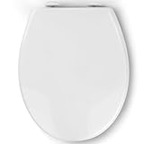 Pipishell Toilettendeckel, WC Sitz mit Absenkautomatik, Quick-Release...