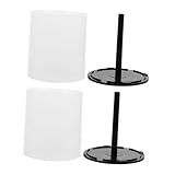 ERINGOGO 2 Stück CD aufbewahrungsbehälter Transparent Langlebiger PP...