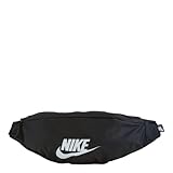 Nike Unisex Heritage Travel Accessory Money Belt, Black/Black/White, 34 x...