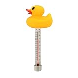 Poolthermometer Schwimmend, Schwimmbadthermometer, Wasserthermometer...