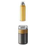 alfi ENDLESS ISO BOTTLE 0,50l, spicy mustard, Isoliertrinkflasche, hält 12...
