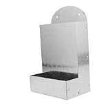 jojofuny Robuster Metall Hühnerfutterspender Wandmontage Automatischer...