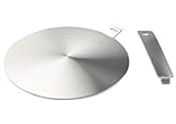 5.5inch Induktions-Adapterplatte Induktionsherd Hitzeverteiler Ringplatte,...