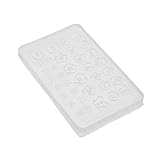 Homoyoyo Silikonform für Nagelkunst mit Knöpfen Flexible Kleiner...