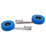 MccoMMon Schlauchbooträder, Heckräder aus Edelstahl, 25cm...