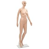 vidaXL Schaufensterpuppe 175cm Mannequin Frau Weiblich Puppe...