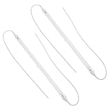 HOMSFOU 2 Stück Quarz Heizelement 23cm mit Kabel Ersatz Heizrohr für...