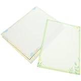 Lurrose 50 Blatt Faltpapier basteln DIY bedrucktes Papier pastellfarbene...