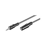 goobay Verlängerungskabel Audiokabelverlängerung 3,5mm-Klinke  3,5mm...