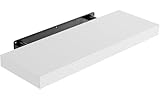 STOREMIC Wandregal, Regale Weiß Wand 40cm, 1er-Set Schweberegal Weiss,...