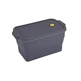 Cushteg Silikon Faltbare Kastenform mit Deckel, Antihaft-Brotblech zum...