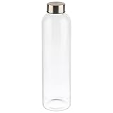 APS 66908 Trinkflasche/Glasflasche, 7 x 7, Höhe 26,5 cm, Ø 7 cm, 0,75...
