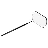 MUSISALY Handheld Edelstahl Wimpernspiegel Anti beschlag Lash Inspection...
