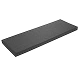 sleepling Bankauflage 150x50 cm dunkelgrau, Sitzkissen Outdoor & Indoor,...