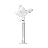 MECUTP Windturbine Generator 1-12V Windgenerator Mit Pal Klinge Vertikale...