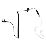 Hemobllo 2 pin 3,5 mm Intercom Headset Adapter mit Sprechtaste Akustisches...