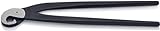 KNIPEX Fliesenlochzange (Papageienschnabelzange) schwarz atramentiert 200...
