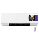 Small Room Air Conditioner, 2000W Wall-Mounted Cooler, Remote Control Air...