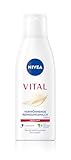 NIVEA VITAL Verwöhnende Reinigungsmilch, Gesichtsreinigungsmilch für...