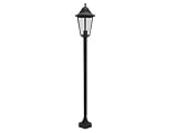 Smartwares 5000.037 Classico-Laterne – Aluminium/Glas – Klassische...