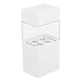 ABOOFAN Make Up Pinselhalter Kunststoff mit Deckel Transparenter...