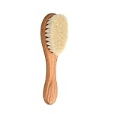 Naturhaarbürste für Babys, Babybürste aus weichen Borsten, ideale...